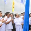 ලග්ගල නව නගරය විවෘත කිරීමේ අවස්ථාව 